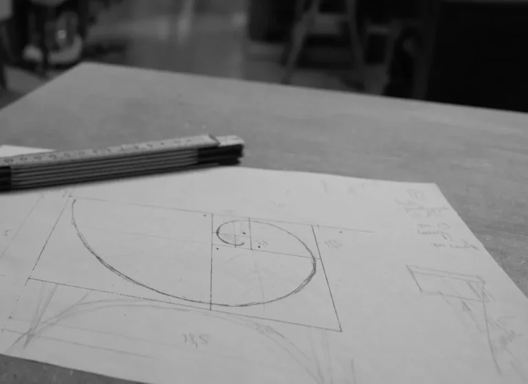 Croquis de meuble sur mesure