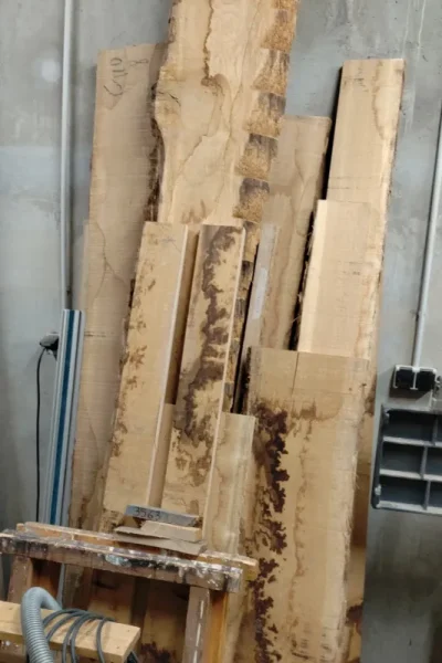 Bibliothèque plateau de chêne