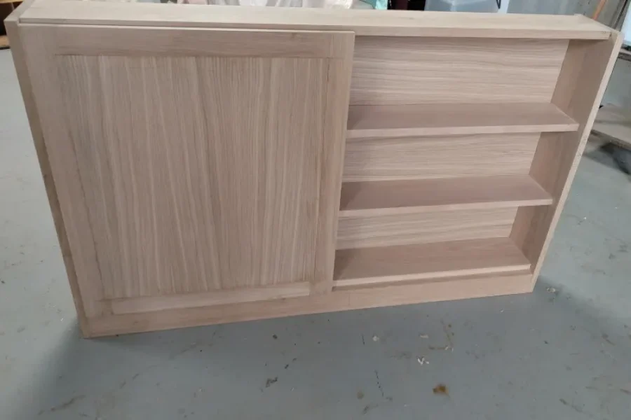 Bibliothèque en chêne - corps du bas