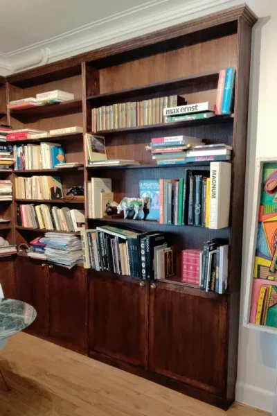 Bibliothèque en chêne - ensemble