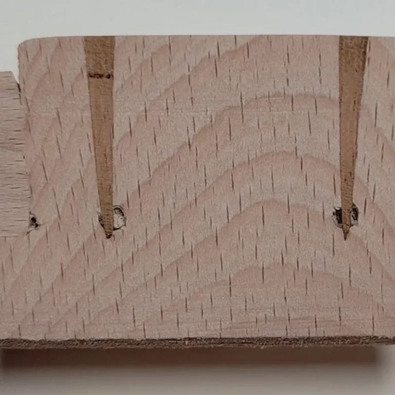 Tréteaux - tenon mortaise avec coins